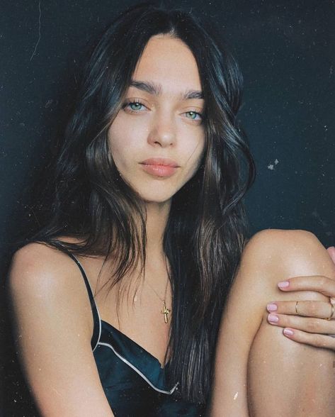 Zhenya Katava, How To Be Graceful, Black Aesthetic, Face Claims, Dark Hair, Pretty Face, Woman Face, Aesthetic Girl, Pretty Woman