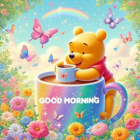 Good Morning Winnie The Pooh Greeting Pictures, Photos, and Images for Facebook, Tumblr, Pinterest, and Twitter Animated Screensavers, Winnie The Pooh Gif, Good Morning Cartoon, Pooh Winnie, Cartoon Kunst, Winnie The Pooh Pictures, Cute Winnie The Pooh, Winnie The Pooh Quotes, Winnie The Pooh Friends