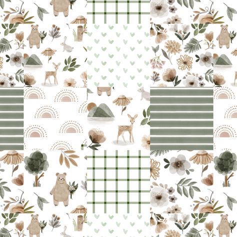 Woodland nursery theme boy