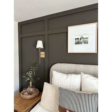 Sherwin Williams Urbane Bronze Bedroom Sw Urbane Bronze Furniture, Urbane Bronze Bedroom Walls, Urbane Bronze Bedroom Accent Wall, Enduring Bronze Sherwin Williams, Urban Bronze Bedroom, Urbane Bronze Bedroom, Sherwin Williams Urban Bronze, Urban Bronze Color Palette, Bronze Paint Color