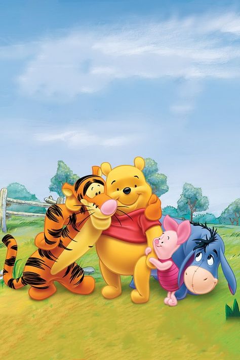 Disney Desktop Wallpaper, Winnie The Pooh Cartoon, Disney Free, Winnie The Pooh Pictures, Cute Winnie The Pooh, Wallpaper Cantik, Winnie The Pooh Quotes, Winnie The Pooh Friends, Friends Wallpaper