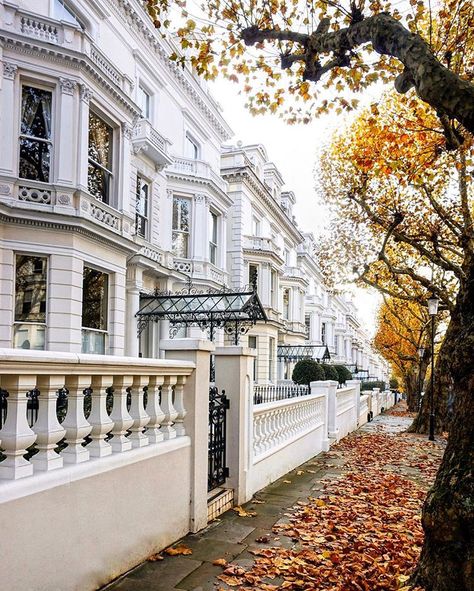 • London is... ...in the streets of Holland Park... • 🇬🇧The only reason why I love a good rainy day in November is this! When the leaves… Holland Park London, London Dreams, London Aesthetic, Holland Park, London Park, London Town, London Calling, South America Travel, London Street