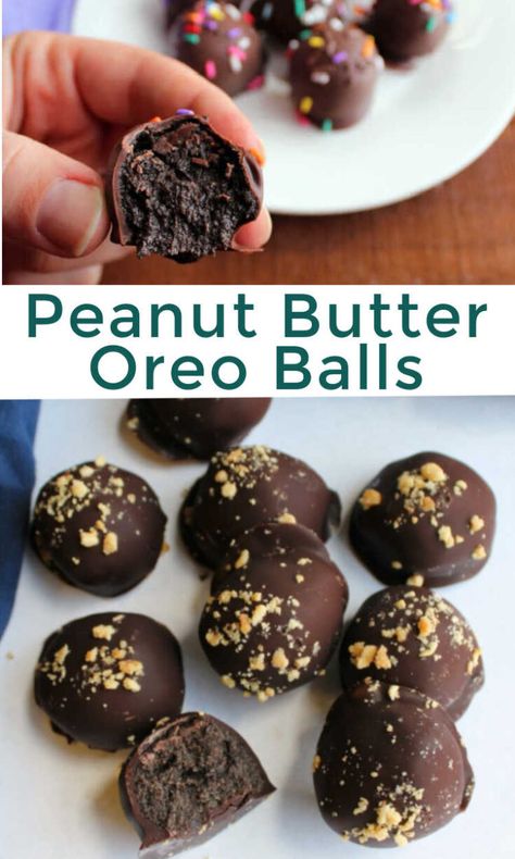 Boozy Truffles, Truffle Cookie, Chocolate Cake Ideas, Cake Recipe Chocolate, Brownie Vegan, Cookie Truffles, Peanut Butter Oreo, Candy Ideas, Oreo Balls