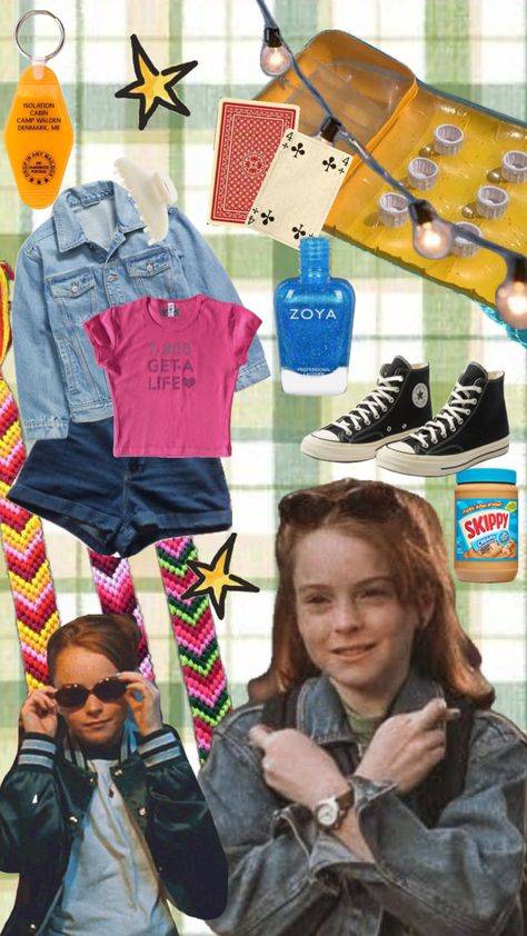 hallie parker parent trap Parent Trap Hallie Outfits, Hallie The Parent Trap, Halle Parker Parent Trap, Halle Parker Parent Trap Outfits, Hallie Parker Outfits Parent Trap, Hallie Parent Trap Outfit, Parent Trap Outfits Style, Annie And Hallie Parent Trap Costume, Hallie Parker Aesthetic