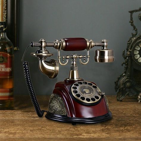 Rotary Dial Phone, Dial Phone, Antique Phone, Antique Telephone, Rotary Phone, Vintage Telephone, Home Phone, Desk Phone, Vintage Electronics