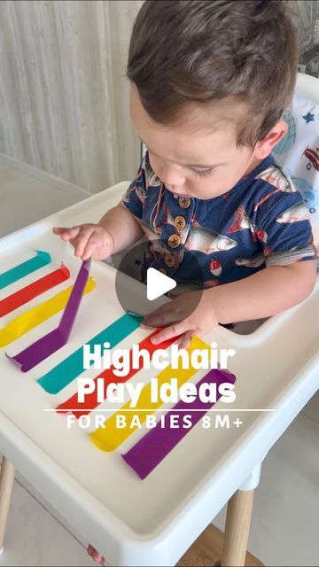 Stephanie & Katrina | Crafty Moms on Instagram: "If you are looking for fun and easy highchair ideas, you are in the right place! 🫶🏻 here you will find 3 quick activities that you can make for your babies, they will take almost no setup or prep and you can make them using things you have at home! And what I love the most about them is that your baby won’t be able to throw the whole thing away on the floor 😅 

How to make them:
* Clothespins Bowl; Use some wooden clothespins and place them on the border of a suction bowl. Let your baby see you taking one out to teach him how it works (do this with the rest of the activities💡) 
* Mess free painting; you will only need a ziplock and some paint. Make sure your bag is closed and to tape it on the table. 
* Pulling Game; I have to admit that Mess Free Painting, Toddler Projects, Free Painting, Kids Motor Skills, Baby Play Activities, Preschool Activities Toddler, Baby Activity, Wooden Clothespins, Child Rearing