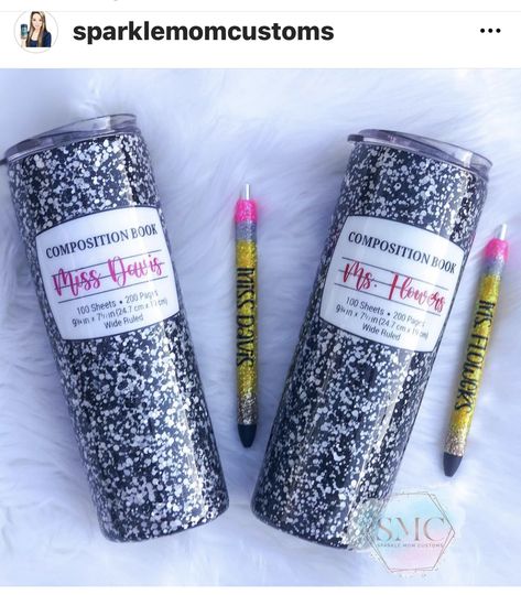 Craft Business Plan, Tumbler Cups Personalized, How To Make Glitter, Teacher Appreciation Gifts Diy, Custom Teacher Gifts, Teachers Diy, Glitter Tumbler Cups, Custom Tumbler Cups, Diy Cups