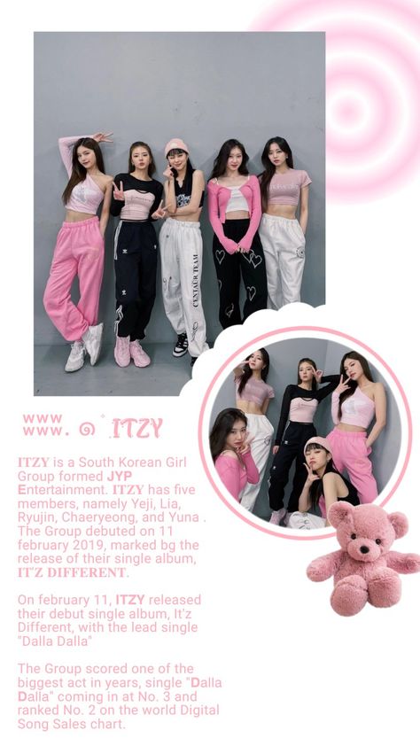 Itzy Introduction, Ribbon Slides, South Korean Girls, Girl Group, Acting, Songs, Quick Saves