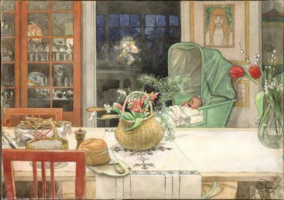 karl larson christmas - Google Search Karl Larsson, Karin Larsson, Swedish Homes, Christmas Tress, Swedish Art, Carl Larsson, Arthur Rackham, Up Book, Scandinavian Art