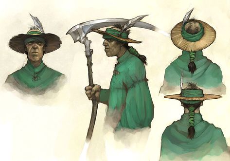 Straw Hat Concepts Farmer Concept Art, Hat Concept Art, Fable Ii, Fable 2, Adventure Rpg, Fantasy Adventure, Character Designs, Straw Hat, Art Pictures