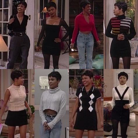 Lisa Wilkes Outfits 90s, Lisa From Fresh Prince Outfits, 90 Casual Outfits, Fresh Prince Lisa Outfits, Fresh Prince Of Bel Air Will And Lisa, Fresh Prince Off Bell Air Outfits, Nia Long 90s Outfits Fresh Prince, Fresh Prince Of Bel Air Fashion Ashley, Nia Long Fresh Prince Of Bel Air Outfits