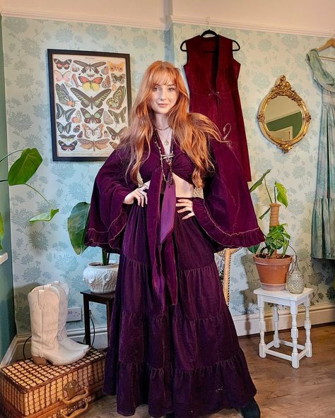 “Velvet Dreams & Ruffle Magic: Whimsigoth Vibes Unlocked 🖤✨” 🔗https://karmanepalcrafts.com/collections/palazzo-pants/products/velvet-dream-tiered-flowy-pants-with-ruffle-wrap-top Flowy Pants, Palazzo Pants, Wrap Top, Velvet, Pants, Quick Saves, Trousers