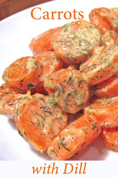 Have some fun with carrots! Carrot Coins with Yogurt Dill Sauce. Have fun with your food! #carrots #dillsauce #dill #yogurtsauce Souse Recipe, Dill Carrots, Yogurt Dill Sauce, Sliced Carrots, Dill Recipes, Dill Sauce, Veg Dishes, Cooked Carrots, Carrot Recipes