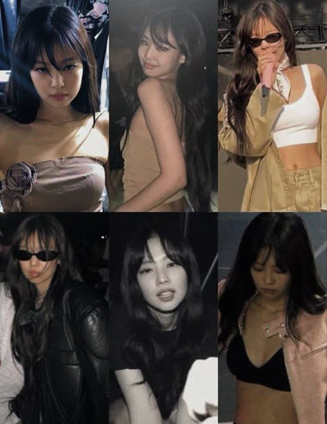 Jennie Kim With Bangs, Kim Hair, Miss Jennie Kim, Girls Braids, Jennie Ruby Jane, Ruby Jane, Hair Reference, Dream Hair, Kpop Fashion Outfits