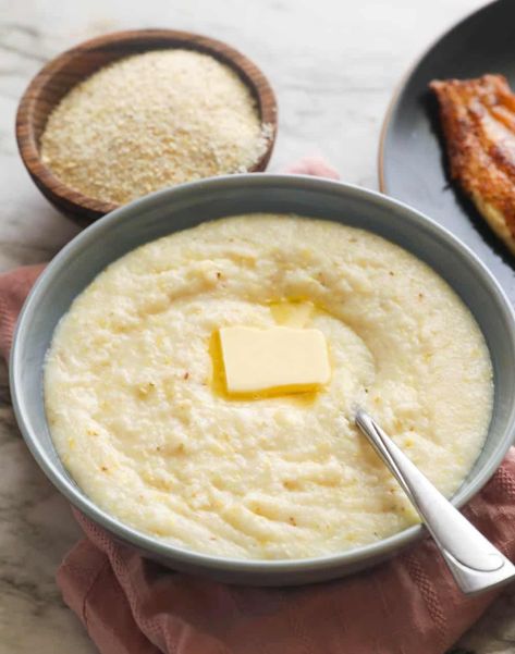 How to Cook Stone-Ground Grits Are Grits Healthy, Stone Ground Grits Recipe, Stone Ground Grits, Soul Food Recipes, How To Cook Grits, Oven Baked Bacon, Cheesy Grits, Grits Recipe, Cooking Courses