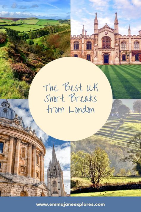 The Best Short Breaks in the UK - Emma Jane Explores England Countryside, London Itinerary, Castles In England, Emma Jane, Norfolk Coast, Relaxing Weekend, One Day Trip, Things To Do In London, Weekend Breaks