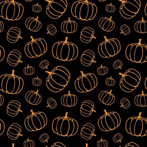 Halloween Seamless Pattern, Pet Food Packaging, Idea Generation, Winter Prints, Pumpkin Vector, Nature Pattern, About Halloween, Halloween Vector, Halloween Pattern