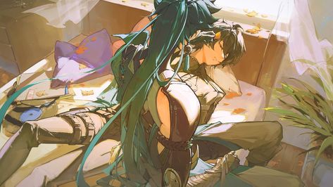 Waves Icon, Wuthering Waves, Waves Wallpaper, Character Wallpaper, Boy Art, Drawing Reference Poses, Fire Emblem, Pretty Art, Anime Demon