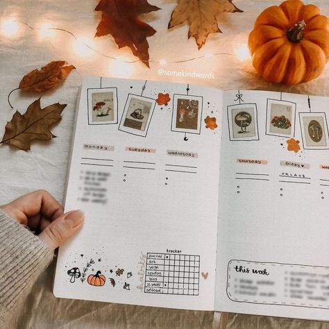 Cozy Doodles, Halloween Bullet Journal, Hey Pumpkin, Bullet Art, Bullet Journal Hacks, Bullet Planner, Happy New Week, Bullet Journal Diy, Bullet Journal Themes