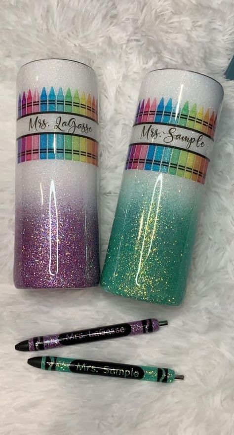 Teacher Epoxy Tumblers, Teacher Epoxy Tumbler, Wine Ideas, Pen Ideas, Epoxy Cups, Epoxy Crafts, Epoxy Tumbler, Epoxy Tumblers, Glitter Tumblers