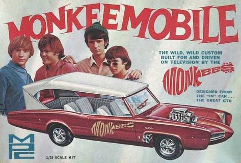 Plastic Company, Model Cars Building, Goodyear Tires, Tv Cars, Plastic Model Cars, Model Cars Kits, The Monkees, Scale Models Cars, Cars Movie