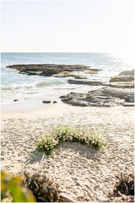 Dana Point Wedding, Small Beach Weddings, San Clemente Wedding, Montage Laguna Beach, Diy Outdoor Weddings, Floral Circle, Boho Beach Wedding, Beautiful Beach Wedding, Wedding Personalized