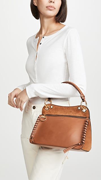 See by Chloe Tilda Satchel Bag | SHOPBOP Chloe Wedges, Shorts Hairstyles, Chloe Wallet, Chloe Sweater, Chloe Logo, Chloe Dress, Chloe Handbags, White Wedges, Chloe Shoes