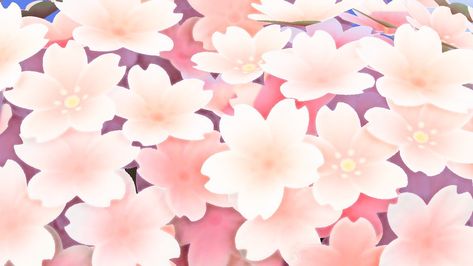 Zoomed in on a cherry blossom tree in animal crossing new horizons. Animal Crossing Cherry Blossom Wallpaper, Val Aesthetic, Animal Crossing Cherry, Sakura Season, Cherry Blossom Wallpaper, Widget Icons, Tree Icon, Japanese Sakura, Big Board