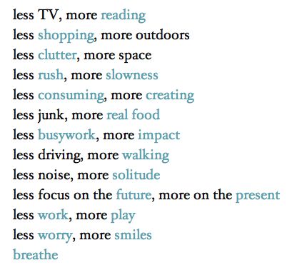 Less is more. Feltboard Quotes, Becoming Minimalist, Ali Edwards, Never Stop Dreaming, Motivation Board, Blog Ideas, Time Life, Healthy Mind, Wonderful Words