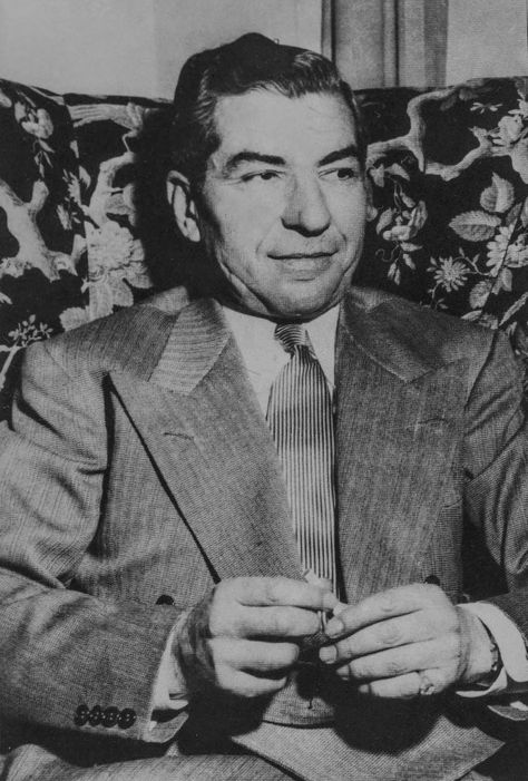 Jailed in 1936 for a minimum of thirty years, was freed after only ten years in recognition of his war efforts! Exiled to his native Italy, Luciano, seen here in Rome in 1949, resumed his Mafia activities. Men References, Best Fruit Cake Recipe, Lucky Luciano, Gentle Man, Italian Mafia, Mafia Gangster, Mafia Families, Wiccan Symbols, Bank Robber