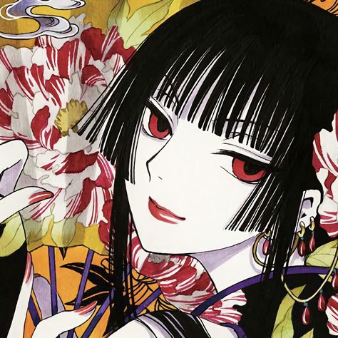 Infj Anime, Yuko Ichihara, Yuuko Ichihara, Ar Fashion, Hellsing Alucard, Cherry Blossom Wallpaper, Hell Girl, Good Manga, Manga Covers