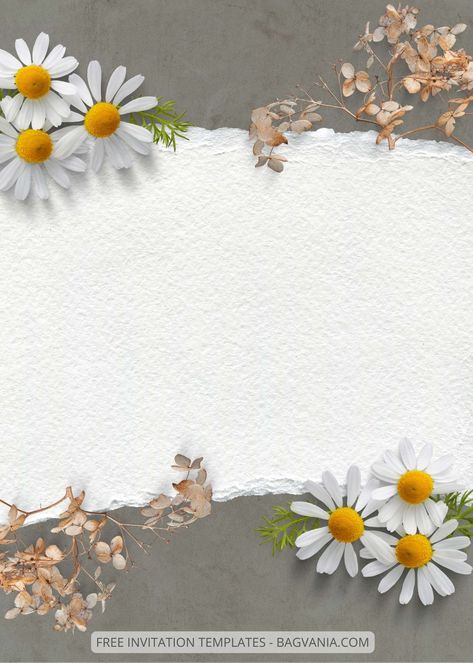 Awesome ( Free ) 7+ Chamomile On Top Canva Wedding Invitation Templates #free #freeinvitation2019 #birthday #disney #invitations #invitationtemplates Origami Paper Bag, Wedding Card Frames, Canva Wedding, Bags For Kids, Paper Background Design, Free Printable Birthday Invitations, Scrapbook Background, Easy Origami, Whatsapp Wallpaper