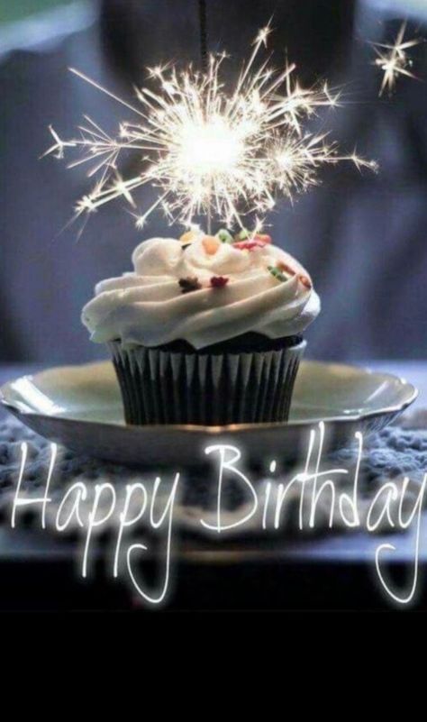 Happy Birthday Cupcake with Sparkler Happy Birthday Wishes Gif, Birthday Sparklers, Birthday Greetings Friend, Happy Birthday Cupcakes, Animated Cards, Happy Birthday Wishes Cake, Happy Birthday Cake Images, Happy Birthday Greetings Friends, Birthday Wishes Cake