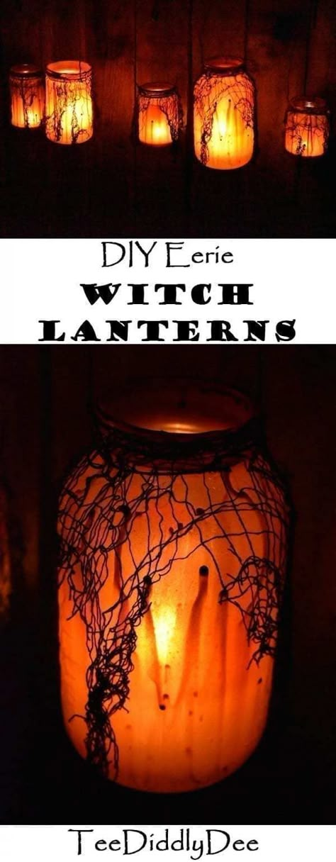 ... Travelling Circus, Outdoor Witch, Witch Decorations, Diy Witch, Lanterns Diy, Ghost Walk, Witch Party, Halloween Witch Decorations, Witchy Halloween