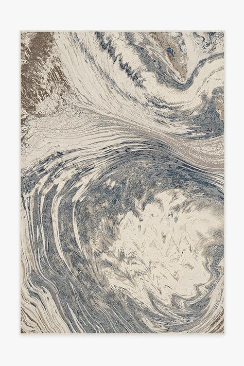 Malaspina Dusk Blue Rug Dusk Blue, Ruggable Rug, Classic Rugs, Rug Stain, Ivory Rug, Abstract Rug, Washable Area Rugs, Machine Washable Rugs, Indoor Rugs