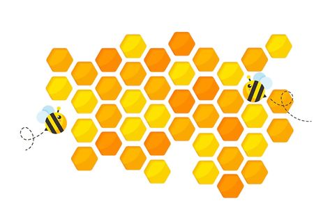 Premium Vector | Hexagonal golden yellow honeycomb pattern paper cut background with bee and sweet honey inside. Nail Art Designs Diy, Iphone Wallpaper Pattern, Honeycomb Pattern, Paper Cut, Golden Yellow, Pattern Wallpaper, Pattern Paper, Honeycomb, Premium Vector