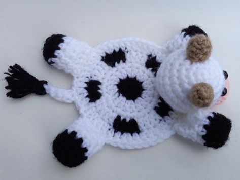 Crochet Cow Coaster Pattern - Animal Coaster - PDF Instructions Only ❤️ Save This Pin, Then Elevate Your Designs on Our Site 🙌 crochet applique eye, crochet applique earrings, crochet applique easter, crochet applique elephant free pattern, crochet applique evil eye, crochet baby blanket with elephant applique, free crochet pattern for elephant applique, easy crochet applique patterns free free Crochet Cow Coasters Free Pattern, Cow Pot Holder Crochet Pattern, Cow Coasters Crochet, Crochet Cow Coaster Free Pattern, Crochet Cow Spots, Crochet Animal Coasters, Crochet Cow Coaster, Crochet Animal Coaster, Cow Print Crochet