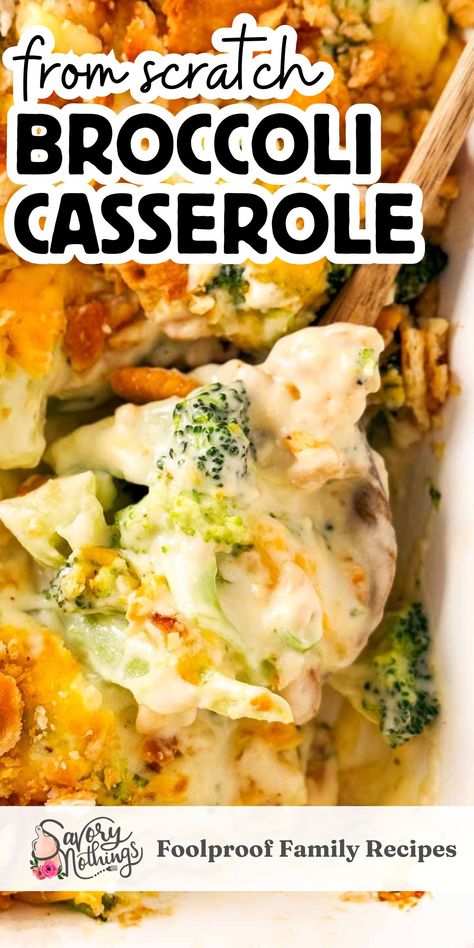 Broccoli Casserole Recipe Image Pin Creamy Broccoli Cauliflower Casserole, The Kitchen Broccoli Casserole, Side Dish Broccoli, Baked Broccoli Casserole, Broccoli Casserole With Fresh Broccoli, Broccoli Casserole With Mayonnaise, Broc Cheese Casserole, Easy Broccoli Casserole Simple, Brocolli Cheese Casserole Recipe