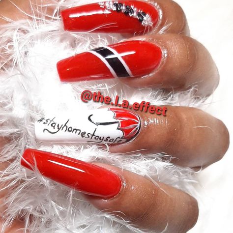 4 Likes, 0 Comments - The L.A. effect (@the.l.a.effect) on Instagram: “Please people let's do our part! Be your brother's keeper. #stayhomestaysafe #saynotocovid19…” Cute Nails Red, Trinidad Tobago, Culture Day, Nails Red, Nail Technician, Red Nails, Trinidad, Trinidad And Tobago, Fun Nails