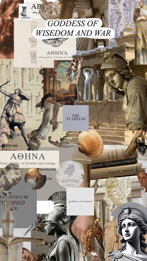 greek goddess of wisdom and war Greek Goddess Moodboard, My Greek Goddess, Goddess Vibes Aesthetic, Aoife Core, Daughter Of Athena Aesthetic, Elsa Core, Greek Gods Aesthetic, Pandora Greek, Hera Greek Goddess