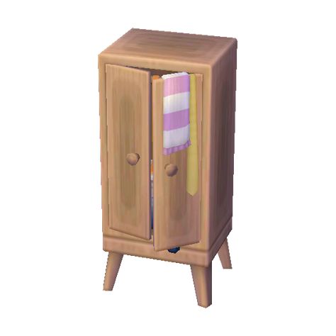 Sloppy Closet (Pink) NL Model - List of pink furniture in New Leaf - Animal Crossing Wiki - Nookipedia Acnh Furniture, Quirky Furniture, Leaf Turkey, Animal Crossing Wiki, 3d Things, Game Making, Red Robot, Animal Crossing New Leaf, Pink Furniture