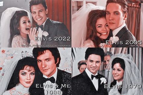 Elvis Presley on Instagram: "Actors Portrayal of Elvis & Priscilla On Every Biopic. ✨Please do not repost anything that is edited by me. #elvispresley #grammywinner #priscillapresley #elvisandpriscilla #elvismovie #austinbutler #oscarnominee #oliviadejonge #jonathanrhysmeyers #antoniabernath #elvis2005 #elvisandme #dalemidkiff #susanwalters #elvis1979 #kurtrussell #goldenglobenominee #seasonhubley #biopic #elvispresley #elvisforever #elvispresleyfans #elvisfan #elvisfans #elvispresleykingofrocky Elvis And Priscilla Edit, Olivia Dejonge And Priscilla Presley, Dale Midkiff, Olivia Dejonge As Priscilla Presley, Elvis Lisa And Priscilla, Elvis Priscilla, Priscilla Presley Elvis Movie, Young Priscilla Presley, Elvis And Me