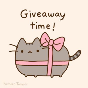 Pusheen with a bow. On website there are giveaways you can check out!! :) <3 Pusheen T Shirt, Pusheen Christmas, Pusheen Stuff, Pusheen Stormy, Pusheen Love, Cats Cartoon, Pusheen The Cat, Pusheen Cute, Simons Cat