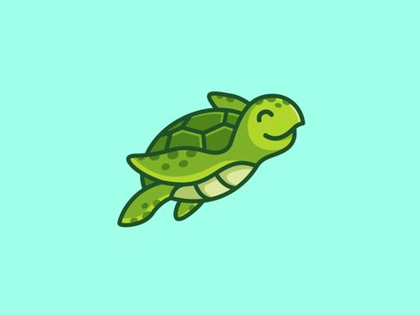 Sea Turtle - Opt 2 by Alfrey Davilla | vaneltia #Design Popular #Dribbble #shots Sea Turtle, Turtles, Global Community, Green