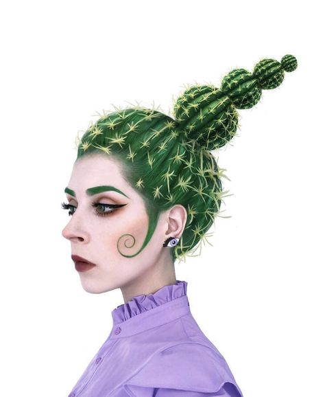 Clever Halloween Costumes, Face Art Makeup, Crazy Hats, Wacky Hair, 다크 판타지, Hair Locks, Hair Shows, Crazy Hair Days, On Phone