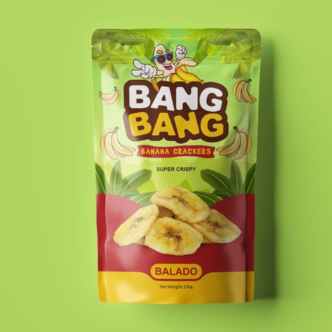 SNACK FOOD POUCH DESIGN Thrilled to introduce our latest creation – the Banana Bliss Snack, a delicious fusion of flavor and freshness that transports you straight to the heart of the tropics! 🍌 Ready to Transform Your Brand? "DM" Design" Or Book a free consultation about your project. ✉️Email: rifatgraphic@gmail.com ↪️WhatsApp: +8801714272923 P.S. ( Ready to elevate your brand's aesthetics and boost sales through eye-catching designs? Comment below or send us a direct message to schedul... Food Pouch Design, Snack Poster, Bag Label Design, Chip Packaging, Glass Shelves Decor, Standing Pouch, Bag Label, Dm Design, Pouch Design