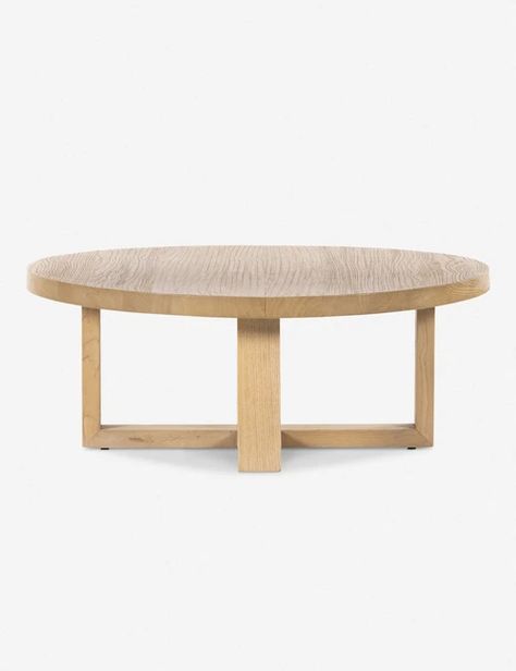 Elevated Coffee Tables and Textured Wood Coffee Tables – Page 2 – Lulu and Georgia Wood Coffee Tables, Disc Interiors, Sleek Coffee Table, Modern Wood Coffee Table, Holiday Living Room, Textured Wood, Round Wood Coffee Table, Dining Room Storage, Lulu And Georgia