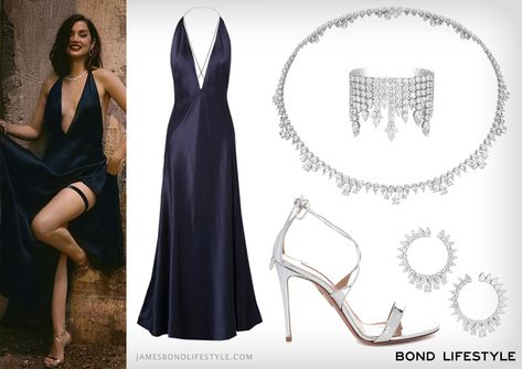 James Bond Theme Party Outfit, James Bond Dresses, Bond Girl Outfits, Bond Girl Dresses, Dress To Buy, Bond Outfits, Bond Dress, Bond Women, Party Dress Codes