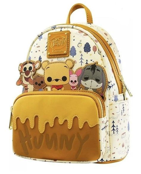 Disney Bags Backpacks, Trening Sztuk Walki, Winnie The Pooh And Friends, Cute Mini Backpacks, Pooh And Friends, Cute Winnie The Pooh, Pop Disney, Mini Mochila, Loungefly Bag