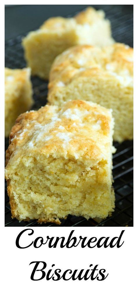 Now you don't have to decide between a biscuit or cornbread, you can have both with cornbread biscuits. A Southerner's dream. #butterandbaggage.com #biscuits #cornbread #southernfood #comfortfood Buttermilk Cornbread Biscuits, Cornbread Biscuits Recipe, Cornbread Scones, Bisquick Quiche, Easy Buttermilk Cornbread, Biscuits Butter, Sensitive Quotes, Cornbread Biscuits, Sweet Banana Bread